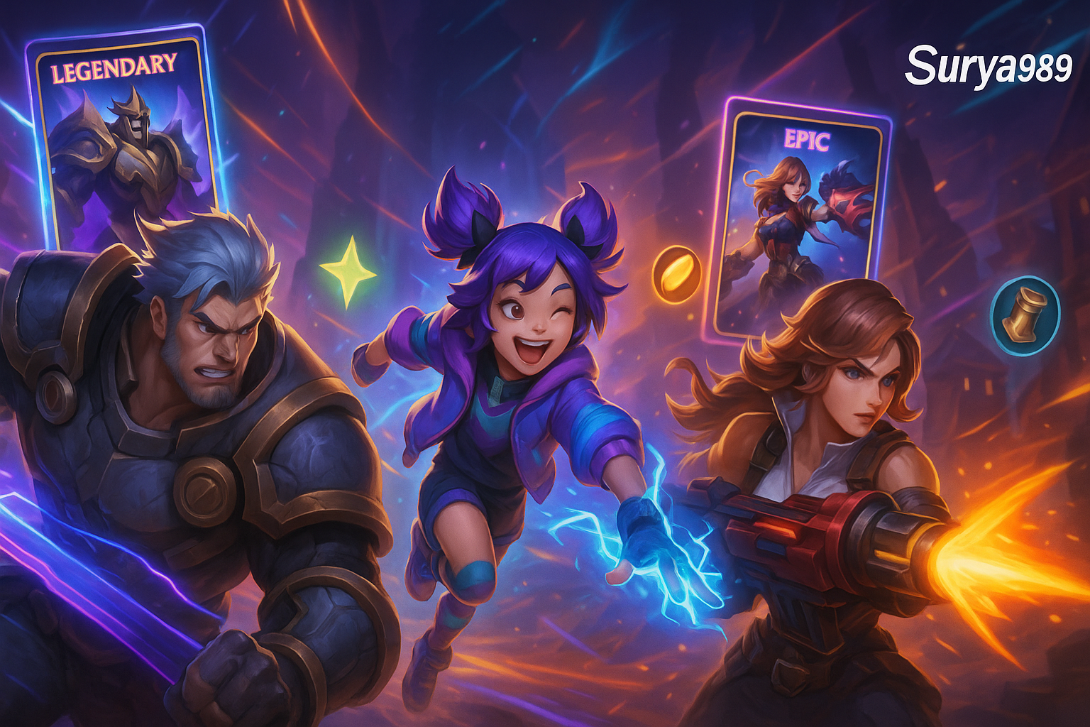 Surya989 - Surya 989 Hero Meta Paling OP di Season Terbaru!
